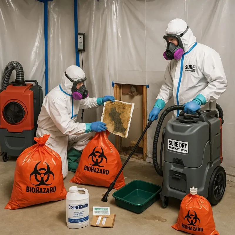 Contaminated Water Handling Protocols process in Twin Lakes, CA