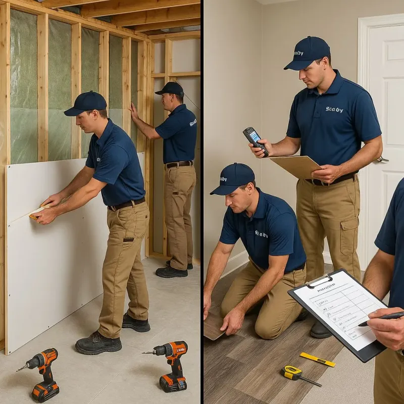 Repairs and Reconstruction process in Twin Lakes, CA
